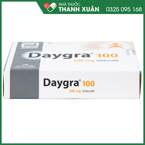Daygra 100 thuốc điều trị rối loạn cương dương